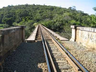 PONTE DA RDE FERROVIRIA, POR ANTONIO VITORINO DE SOUZA - ANTA - RJ